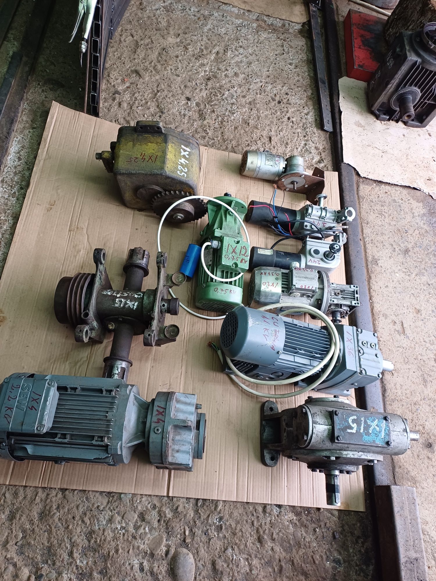 Motoreductoare 380, 220, 48 V ,24 V