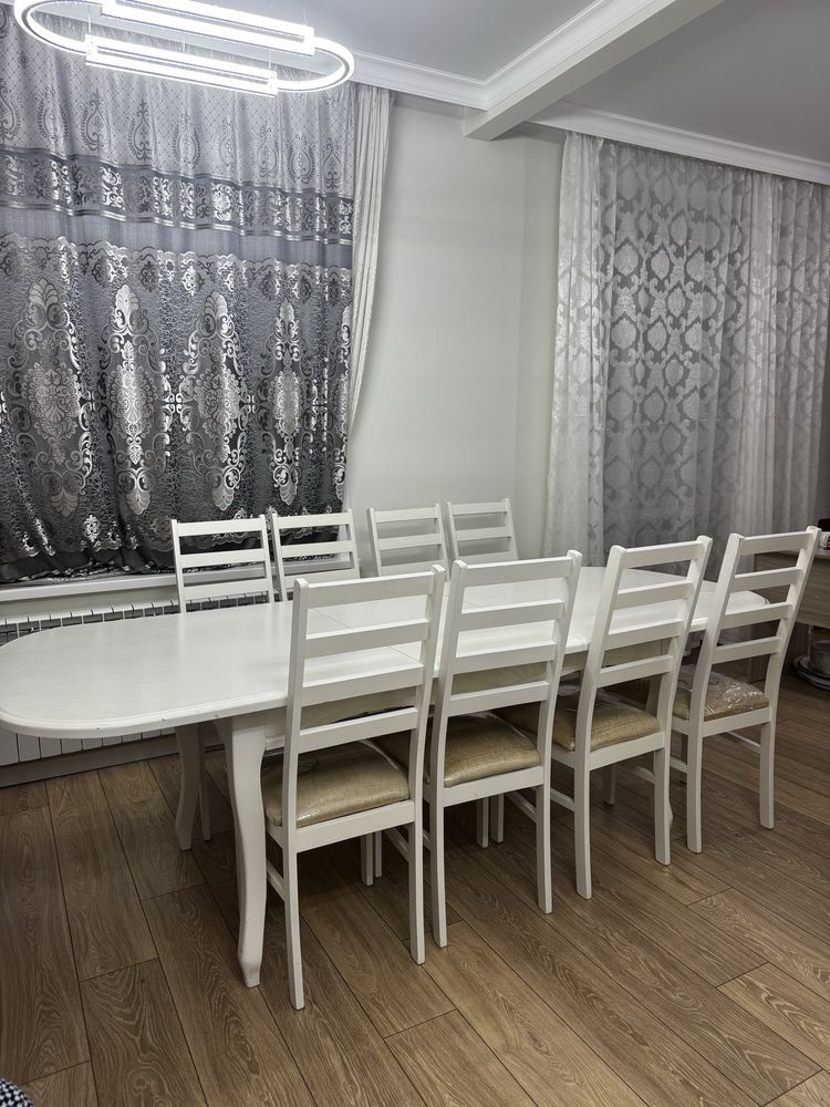 Стол + 8 стульев