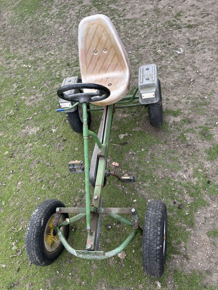 Cart (Kart) cu pedale pentru copii/adulți