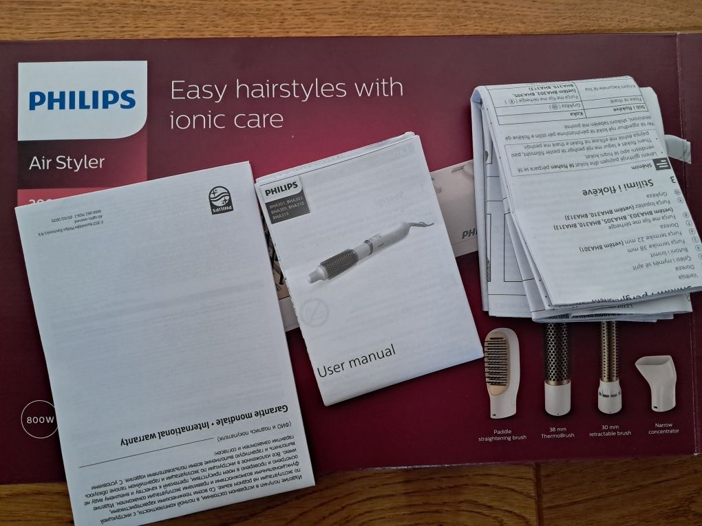 Perie cu aer cald Philips