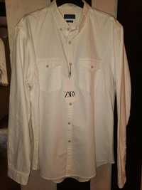 Zara памучна риза XL