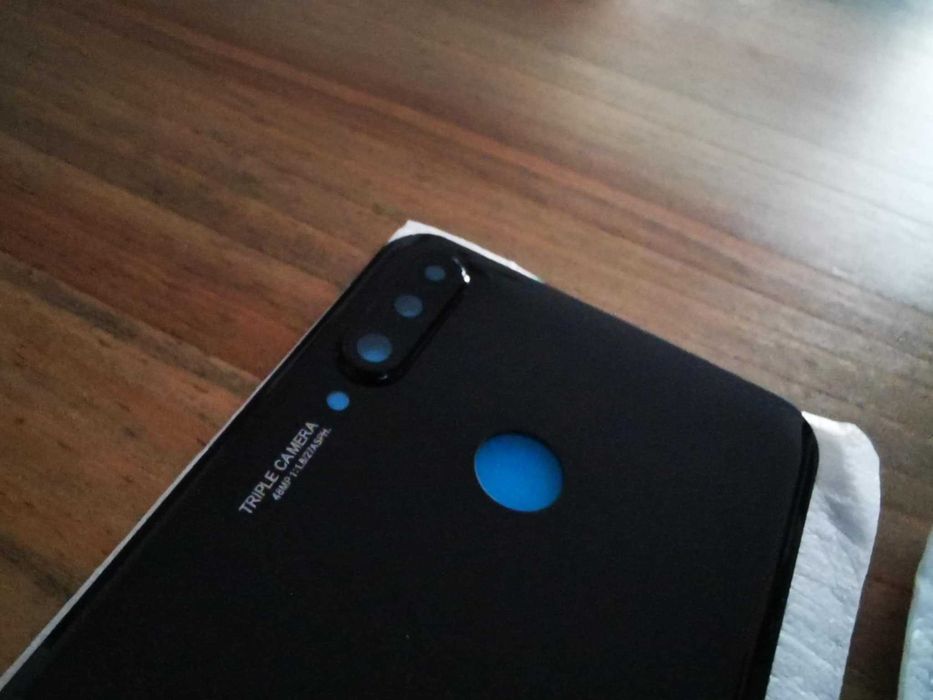 Capac spate cu lentile camere Huawei P30 lite carcasa sticla