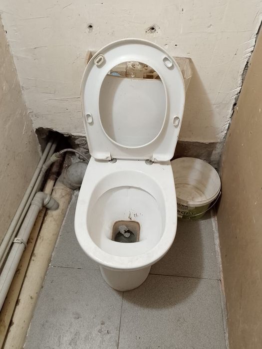 Унитаз для строителей