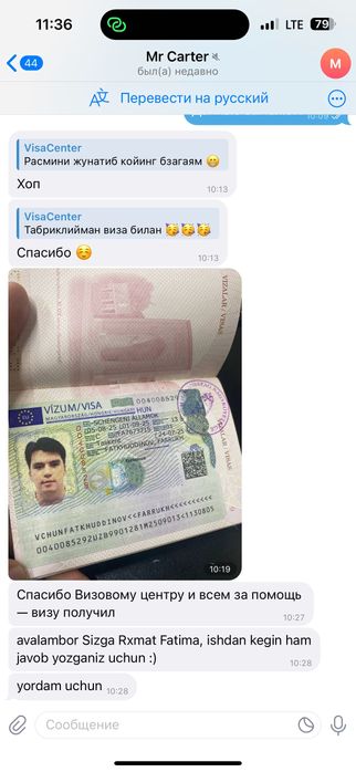 Viza Shengen, evropaga Viza