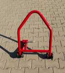 Stand spate motocicletă Bike-Lift, robust, cu roți de