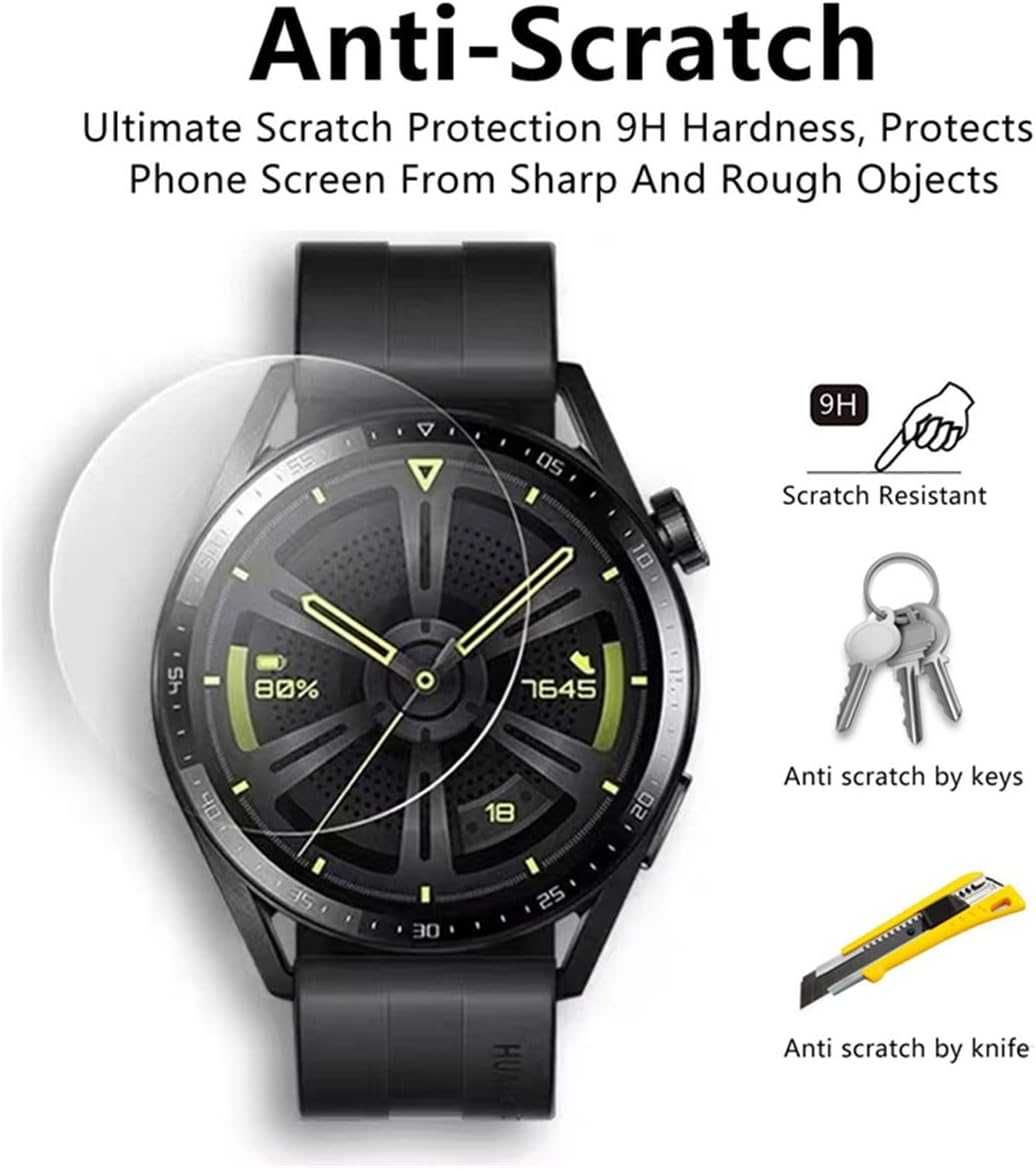 Folie protectie ecran sticla ceas smartwatch Huawei Watch GT 3 46mm