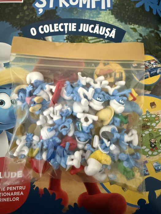 Set complet de 20 strumfi kaufland diferiti