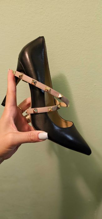 Pantofi Valentino cu barete piele naturala stoc 38