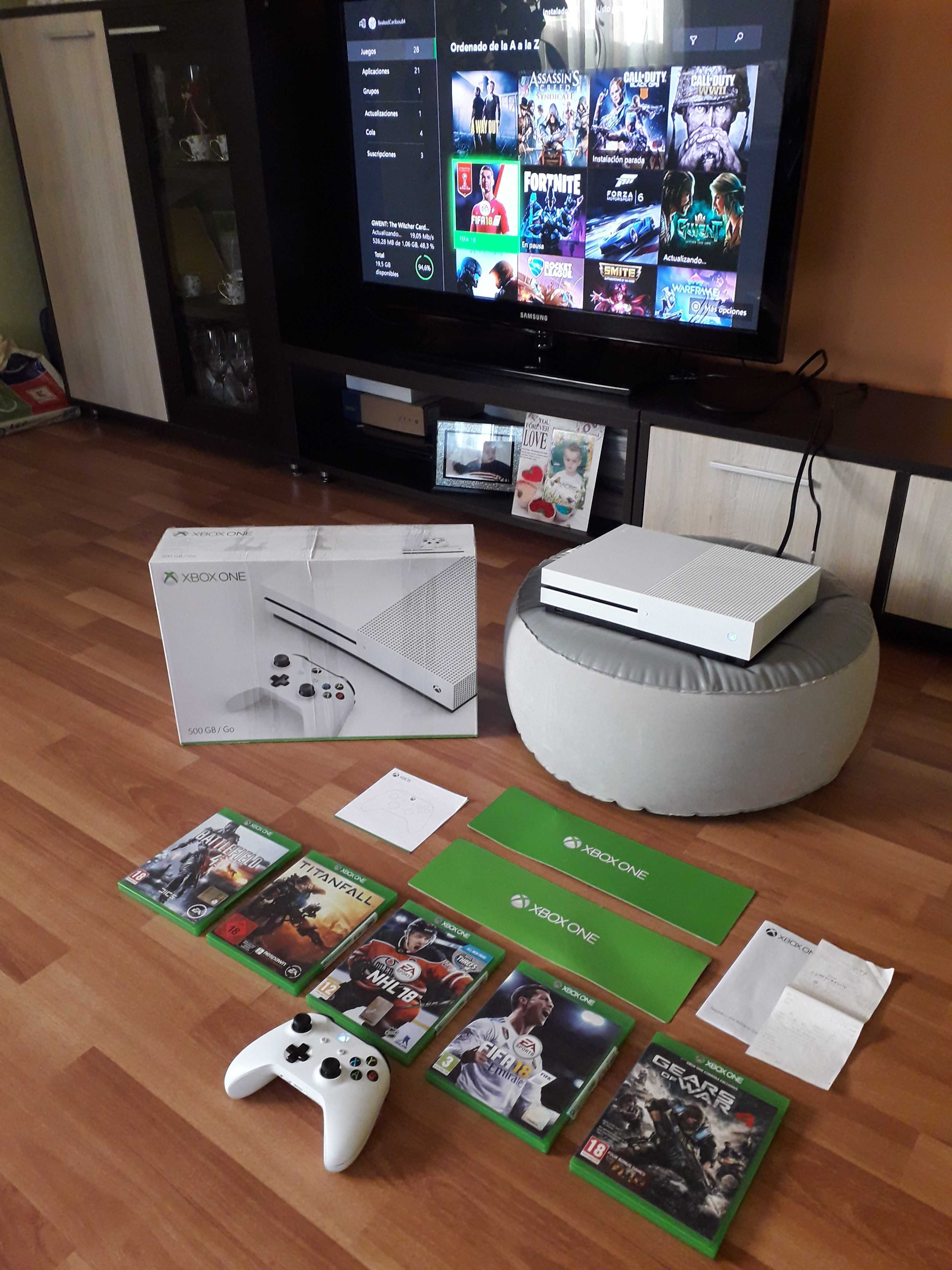 Oferta  Consola Xbox One S Full Box + Jocuri