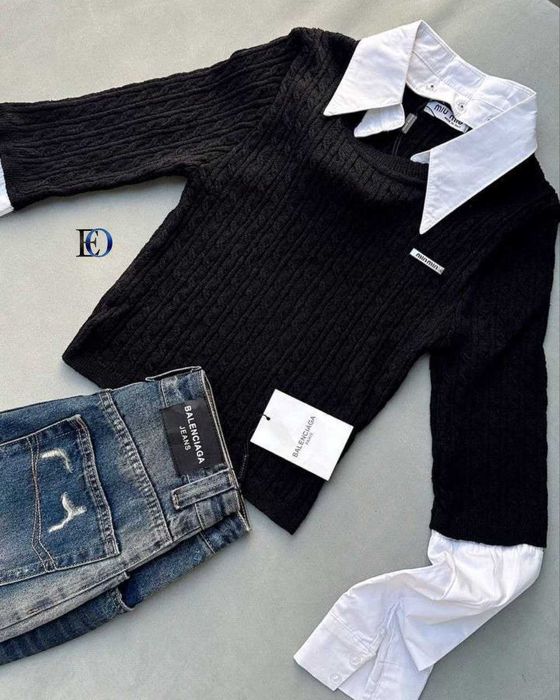 Cămașă din tricot miu