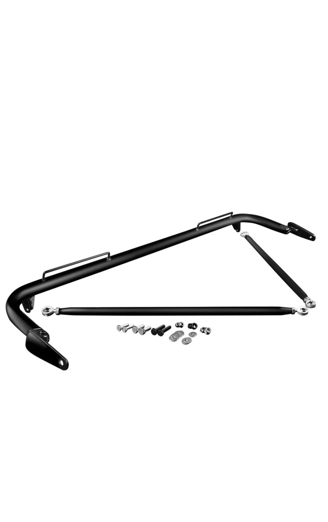 Bara prindere centuri BRAUM  Black Satin 48-51 Inch Universal Racing H