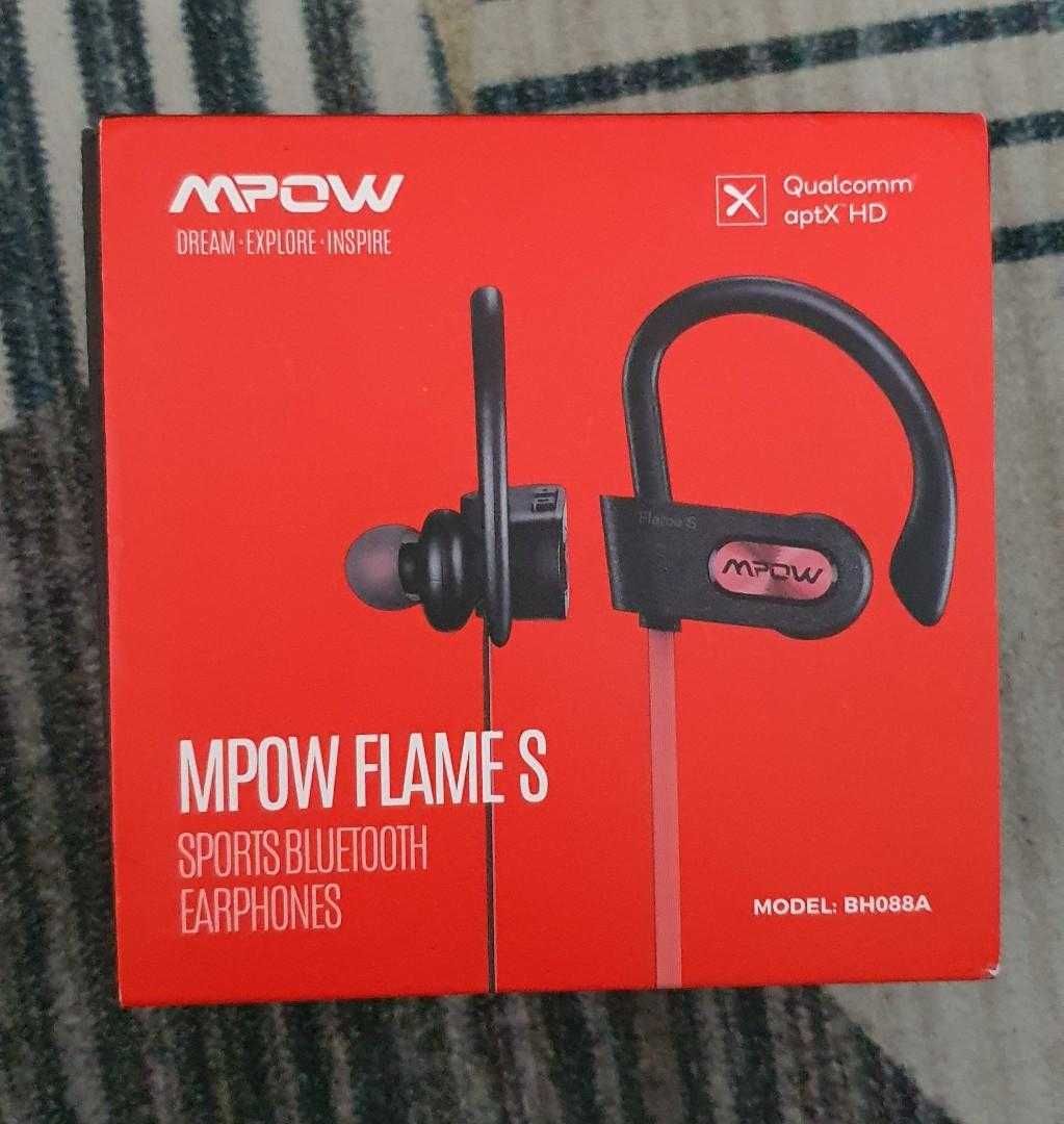 Casti bluetooth intraauriculare Mpow Flame S