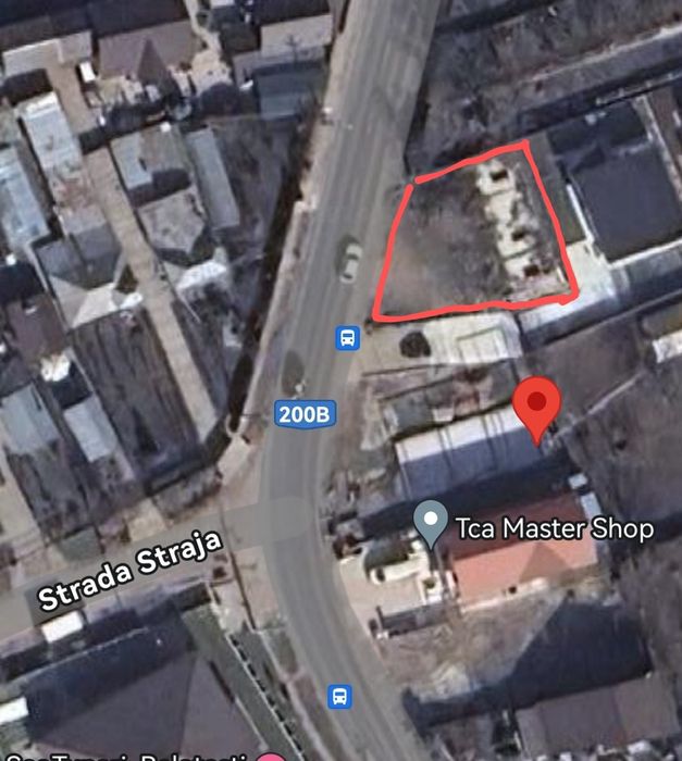 Teren Dimieni la strada zona comerciala