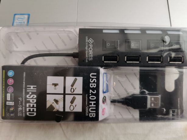 USB HUB 2.0 новый 4 портовый