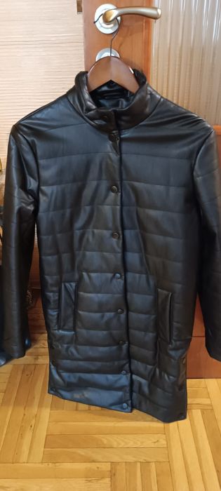 Чисто ново дамско кожено манто VERO MODA