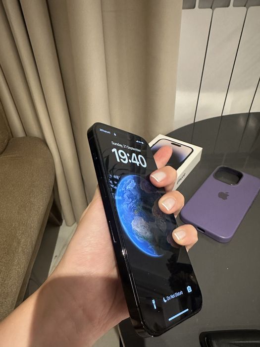 Iphone 14 pro, 256 GB, черен, без никакви забележки