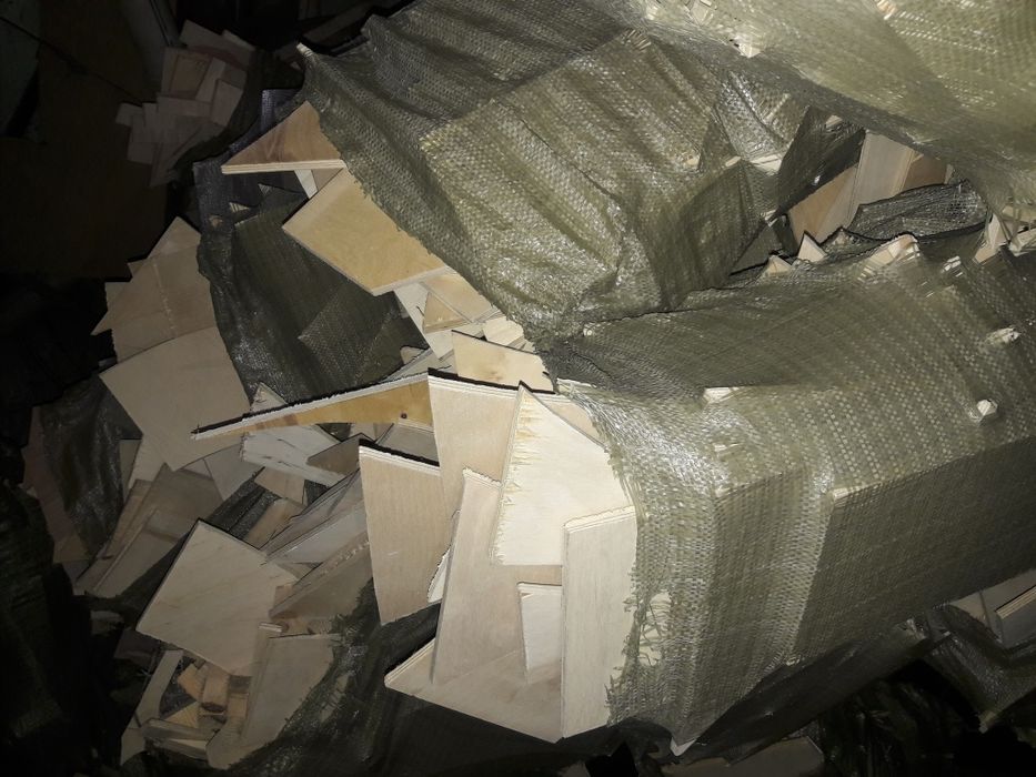 дрова обрезки фанера 500