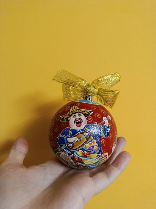 Игрушки на ёлку ручной работы