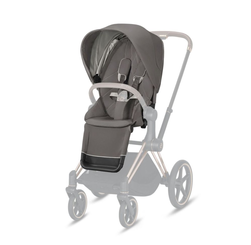 Material textil scaun sport Cybex Platinum - Priam 3.0 Soho Grey/NOU