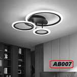 Абажур полилей плафониера 42W LED лампа стена 3 вида светлина бяла