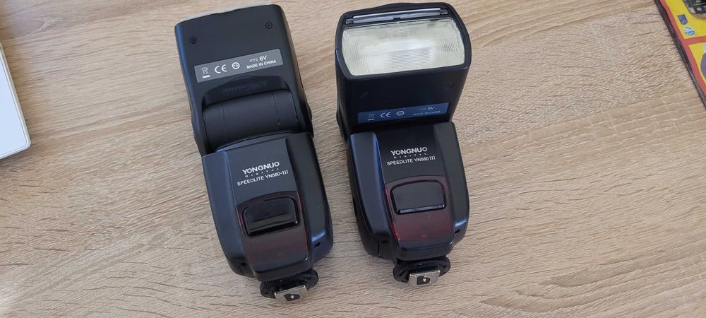 NIKON D3200, obiective, blitzuti master, slave si comander Yongnuo