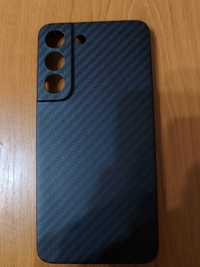 Husă Kevlar pentru Samsung Galaxy S22, din Fibra de Carbon, ultra slim