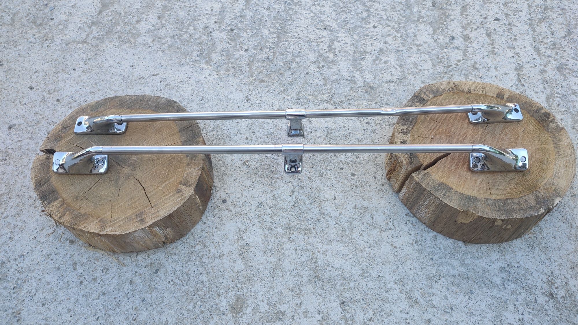 Set șine plafon longitudinale din inox Dacia 1300/1310/Sport