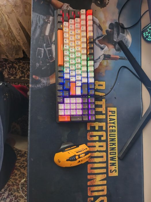 Комплект игровой кейс, монитор, мышка, клавиатура