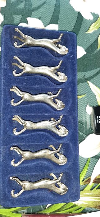 Месингова рамка за снимка ,коне пост.за  ножове,рози комплект