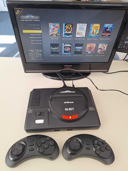Console Sega Mega Drive Flashback HD, 85 Built-In Games