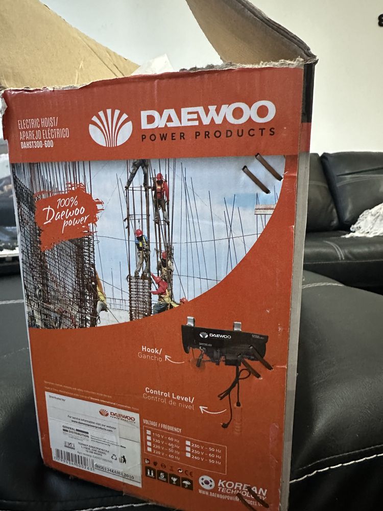 Daewoo лебедка 300/600