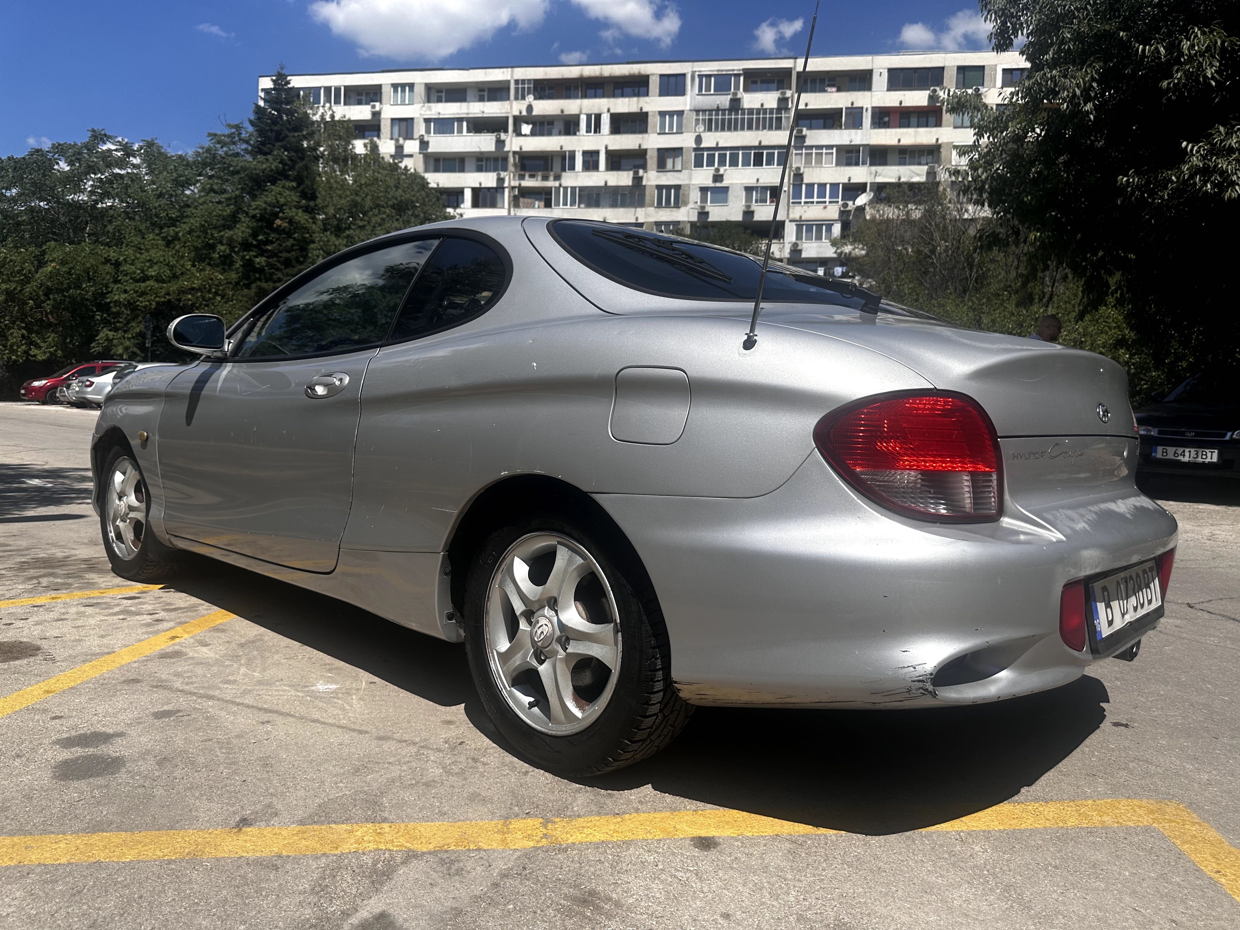 Hyundai Coupe 1.6 16V, бензин/МЕТАН, 2000 г.