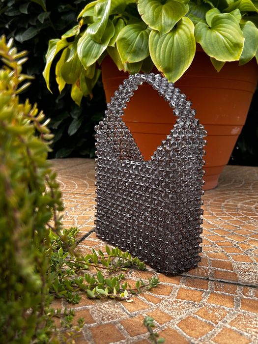 Handmade beaded bag