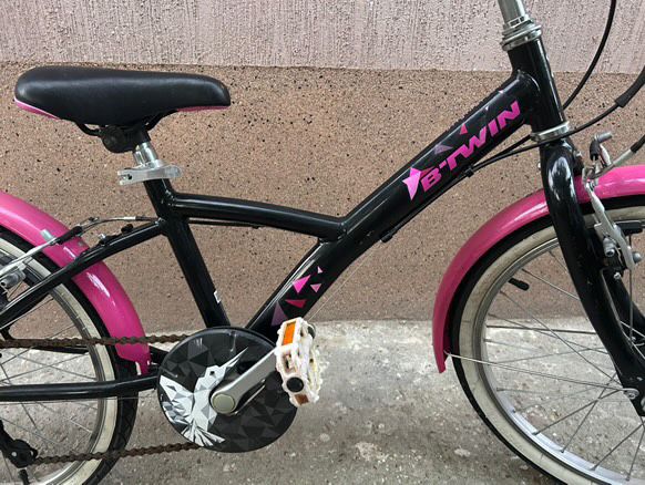 Детски велосипед 20 цола Btwin за момиче