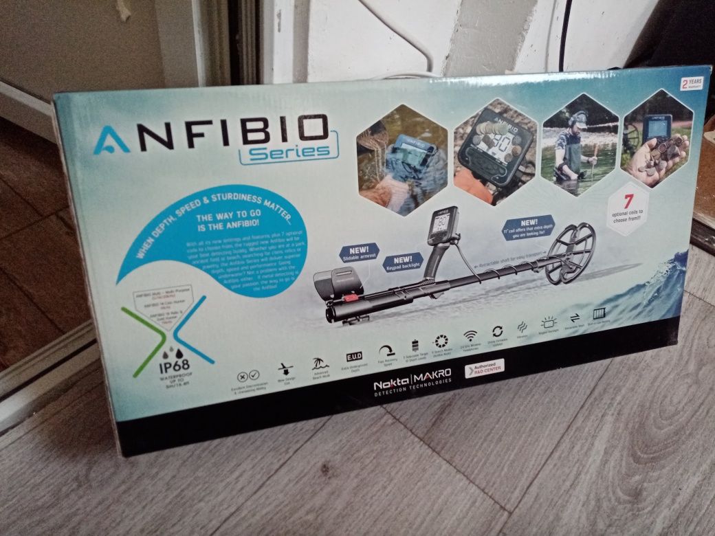 Металлоискатель nokta makro anfibio