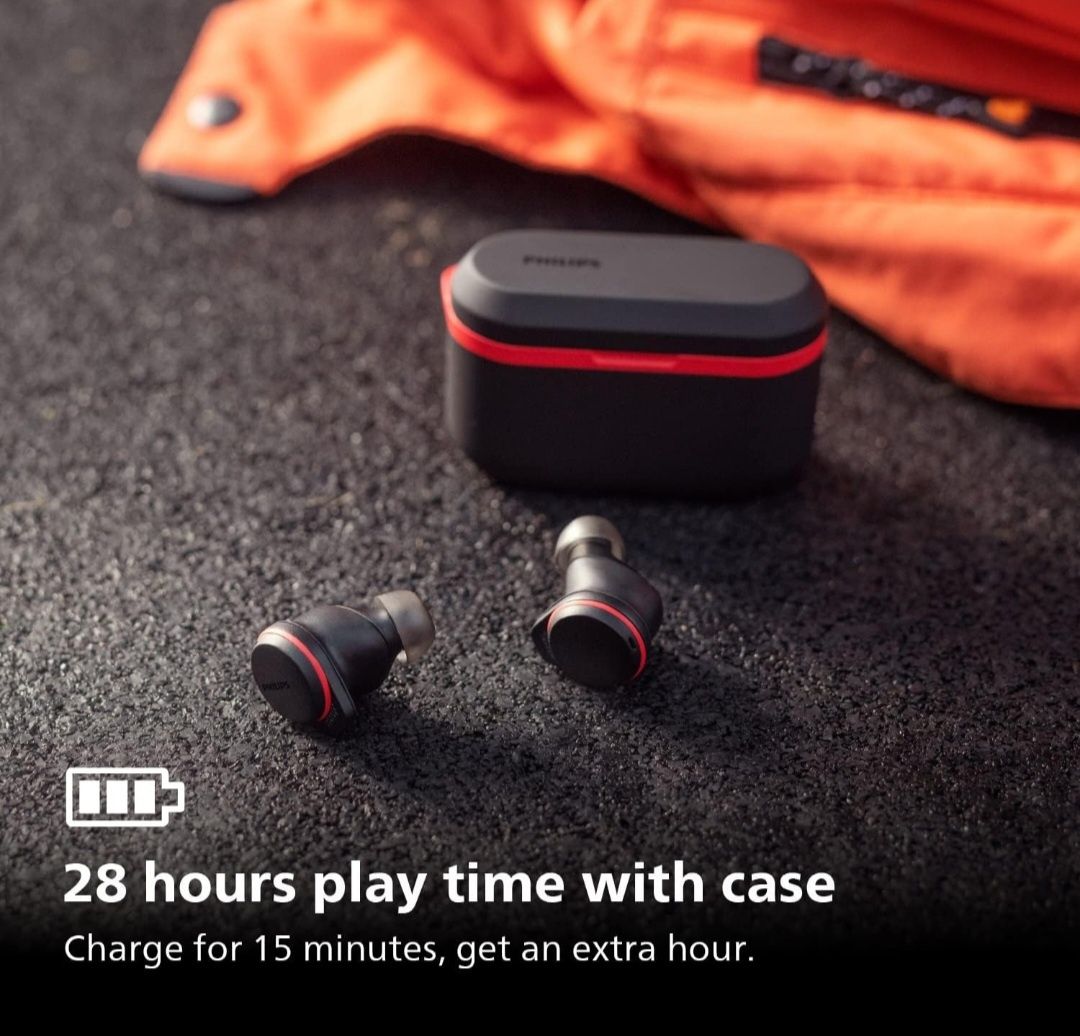 Безжични слушалки Philips Sport Headphones