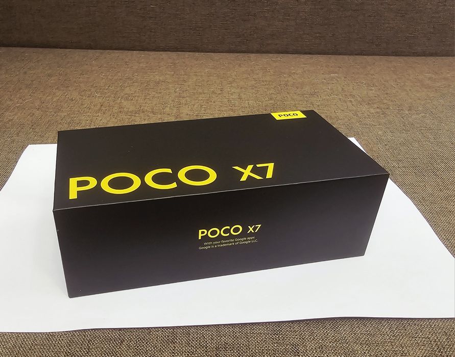 POCO 7X 256гб. Новый, полная комплектация.