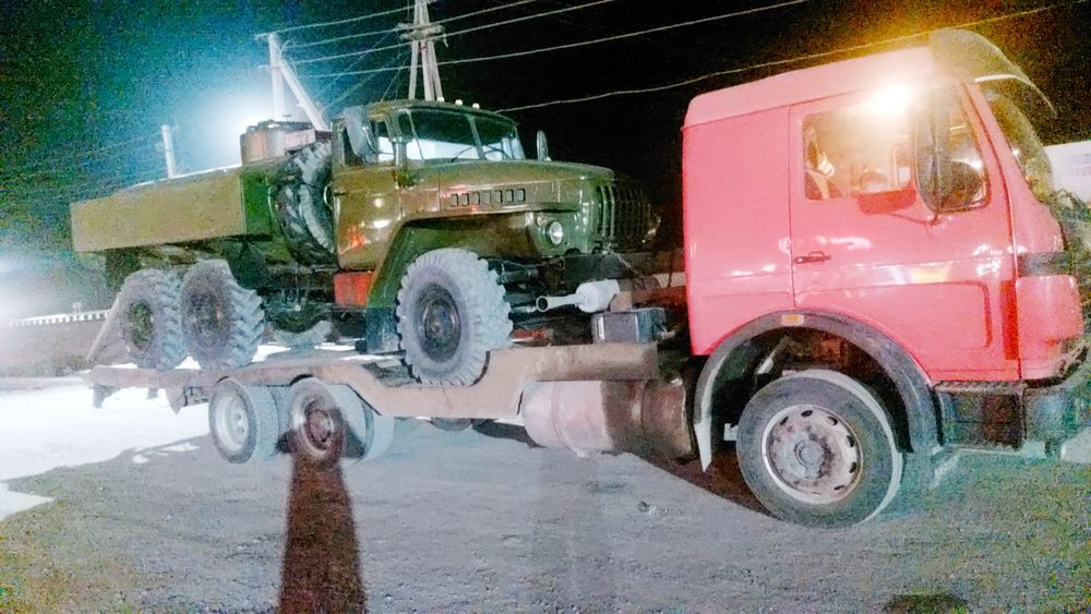 Услуги грузового эвакуатора
