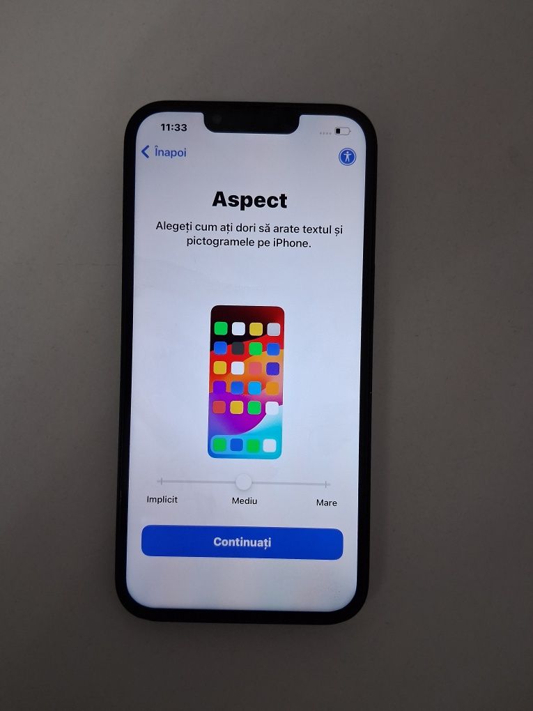 Vând telefon IPhone 13 memorie 128GB, , 86 procent batere