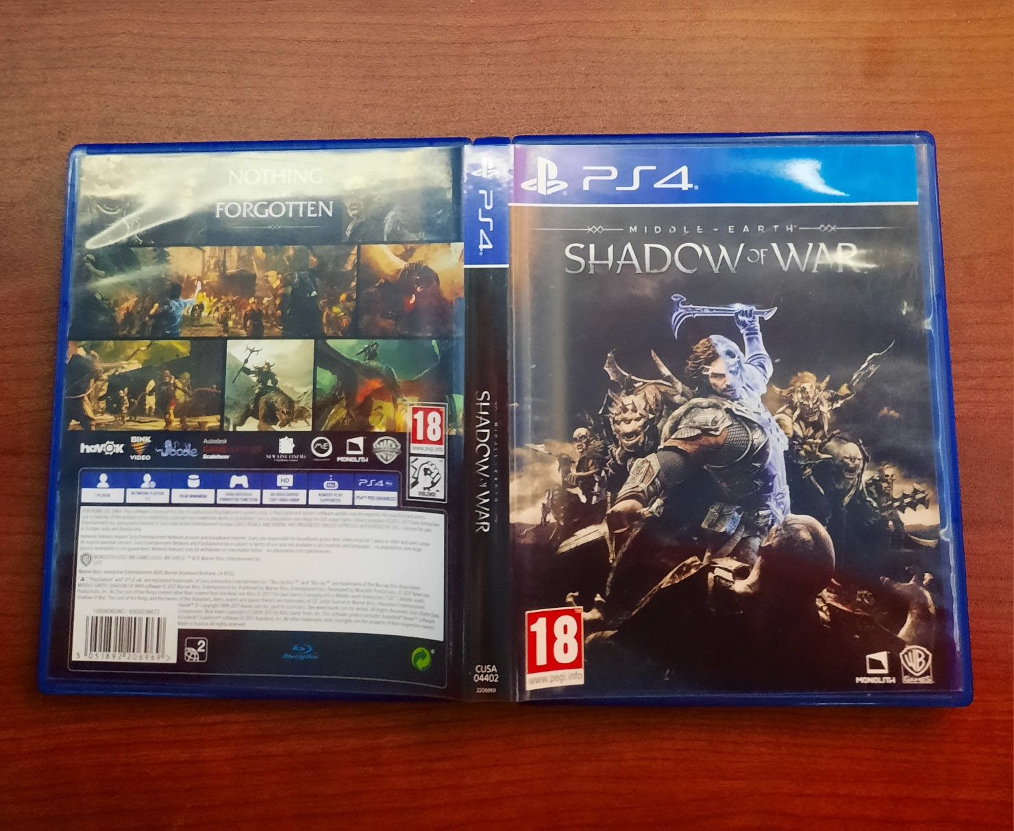 Shadow of War ps4