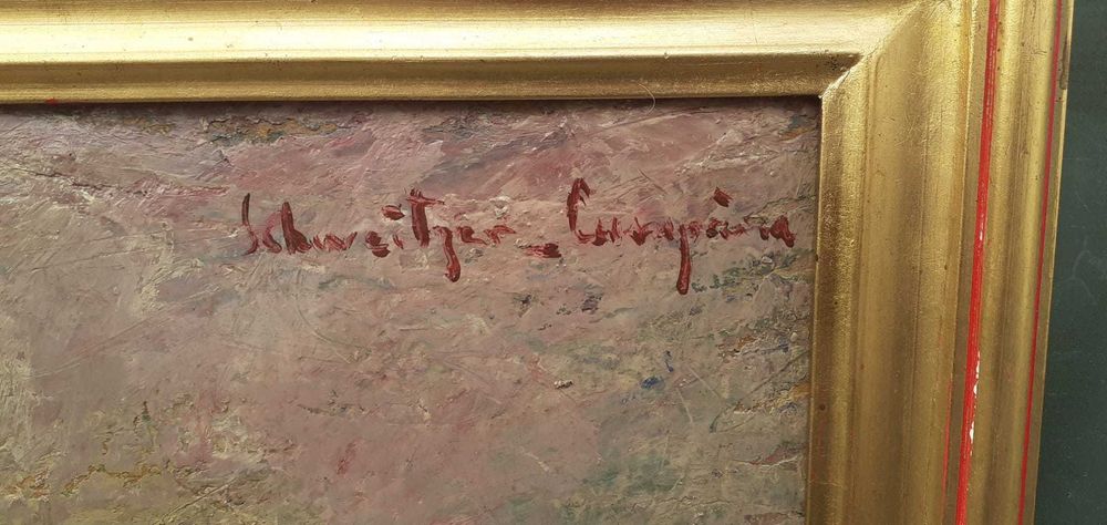 Tablou vechi - fructe   - semnat Schweitzer Cumpana