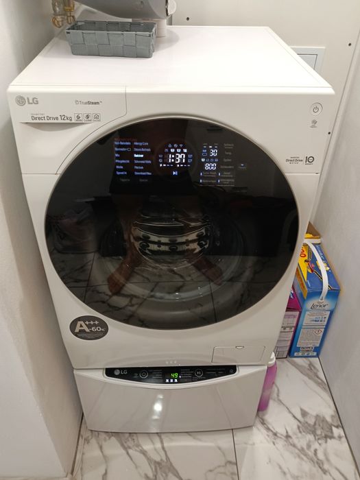 LG 2 перални в 1 Inverter Direct Drive 12/2 KG
МОДЕЛ: F14WM12GT
Управл