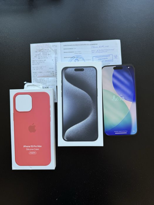 Iphone 15 pro max 256 gb