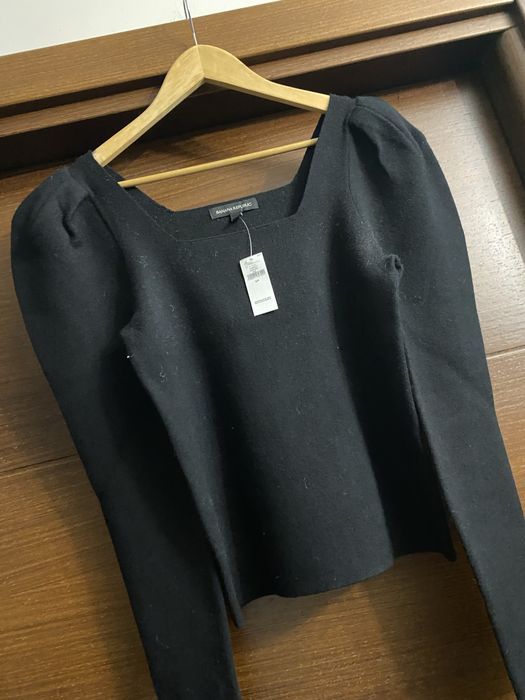 Bluza tricot negru BANANA REPUBLIC marimea S