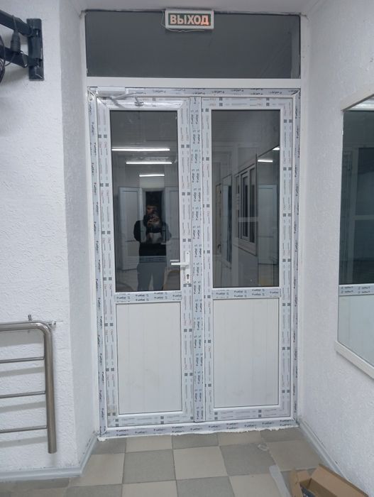 Пластик, алюминий есік,терезе витраж