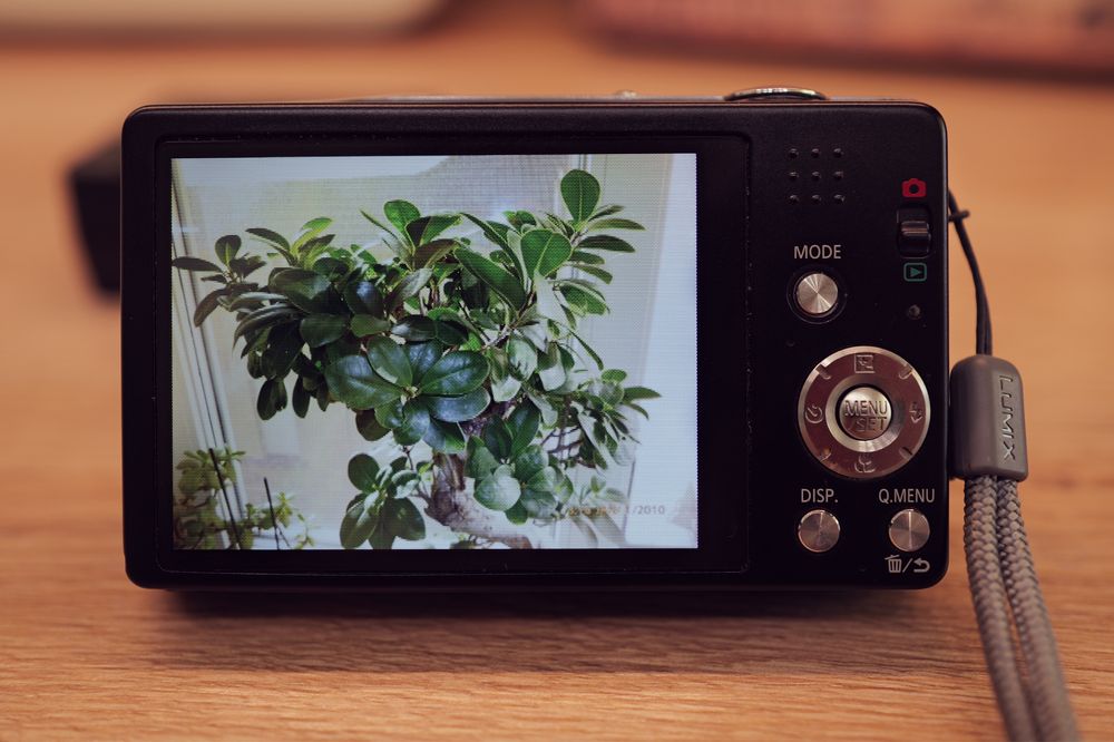 Aparat foto Panasonic Lumix de 16Mp HD data ora Leica Card statii ITP
