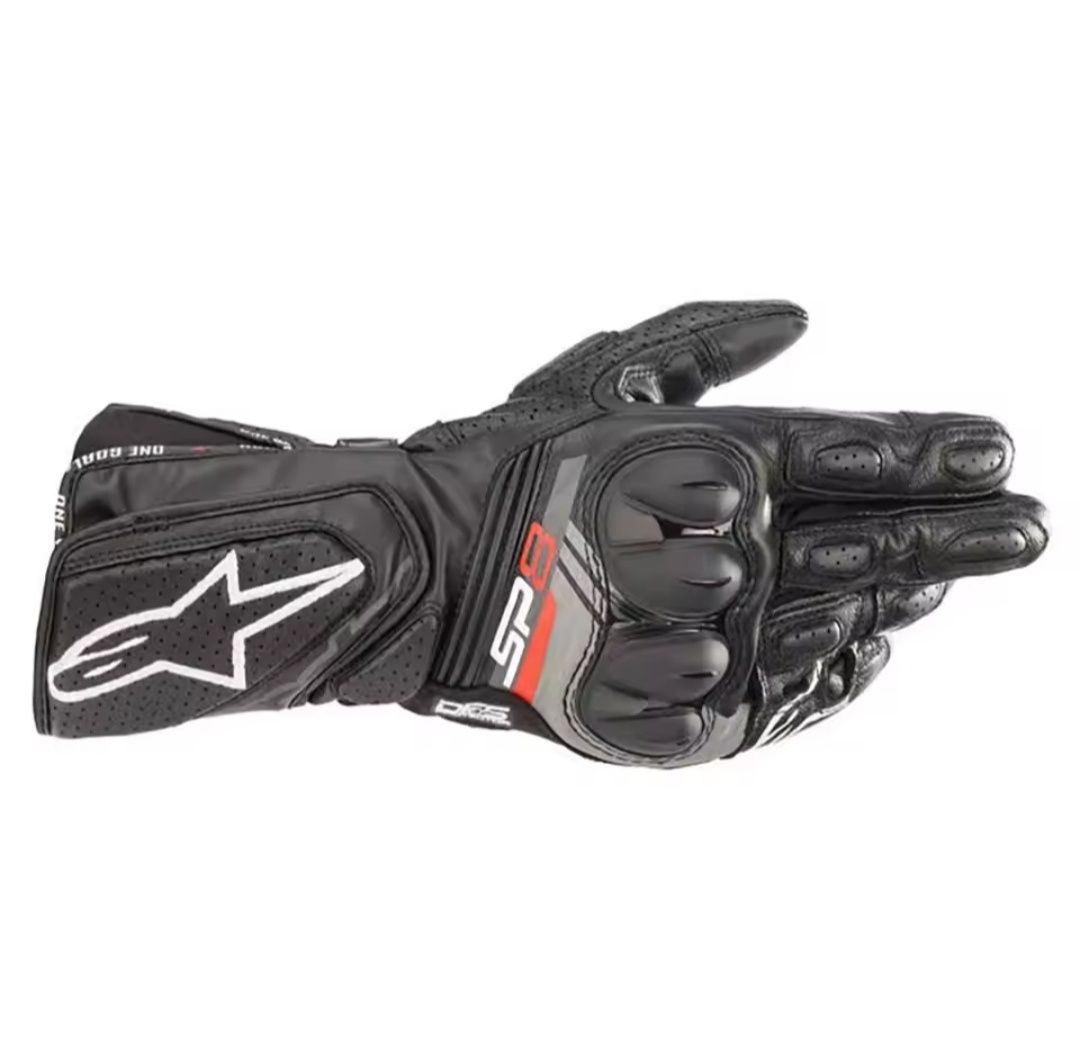 3 цвята кожени мото ръкавици Alpinestars НОВИ