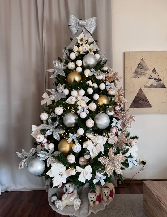 Brad artificial de Craciun 180cm