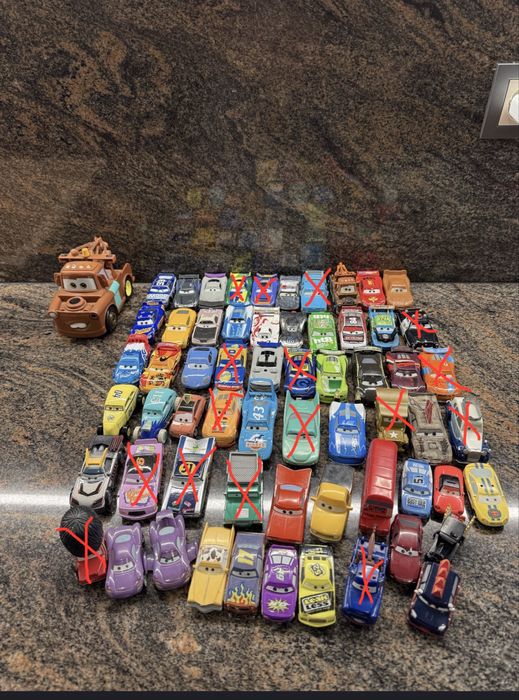 Макуйн метални и пласасови колички колекция