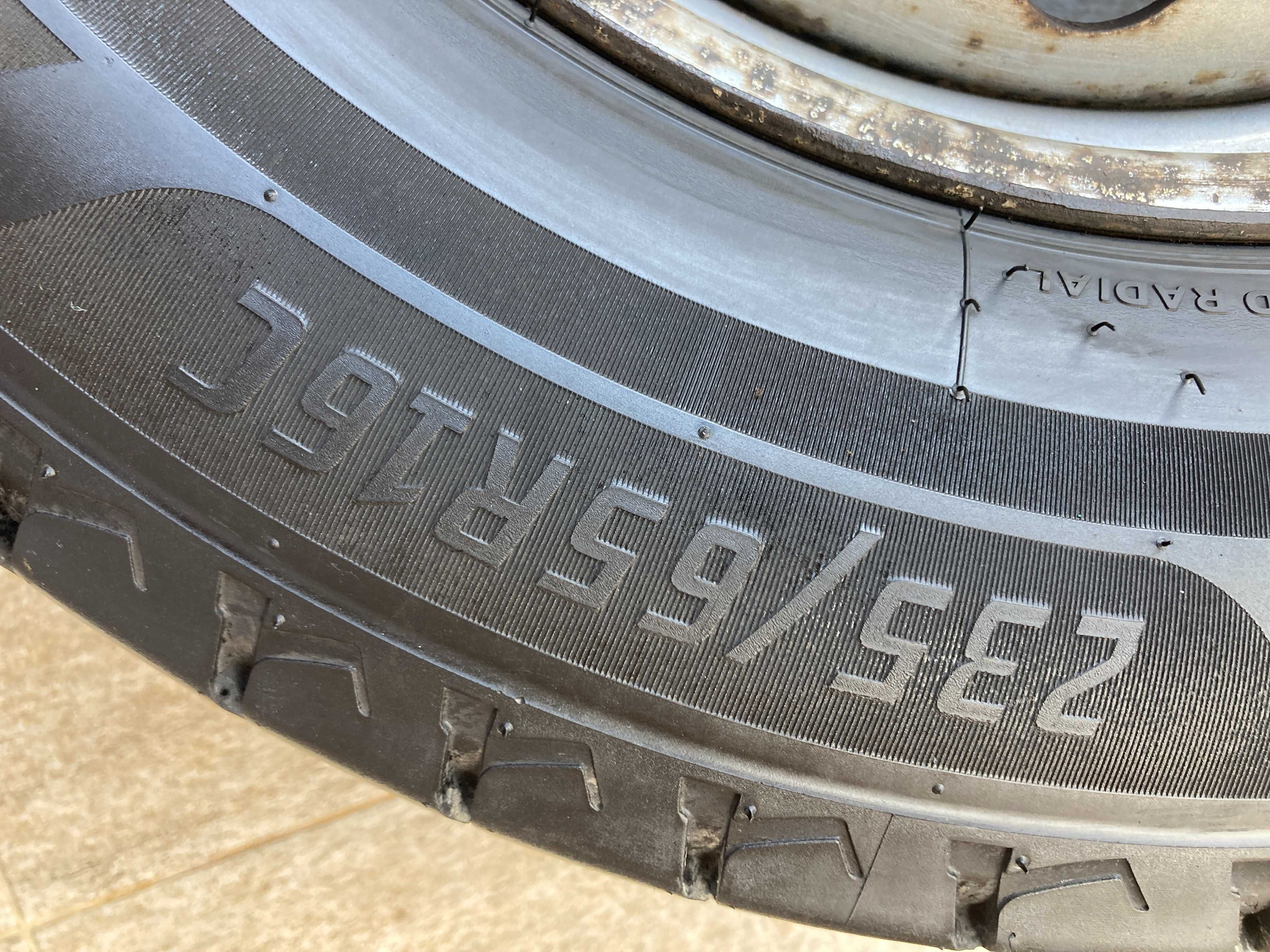 Roata 235/65R16C Mercedes Sprinter - DOT1124 - 6x130 - anvelope noi